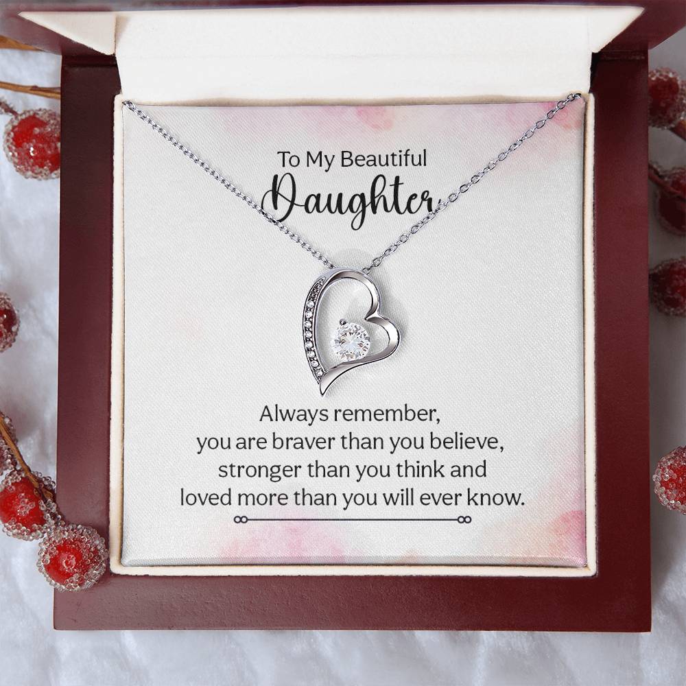 Forever Love Necklace - Best Necklace Gift For Daughter in 2024