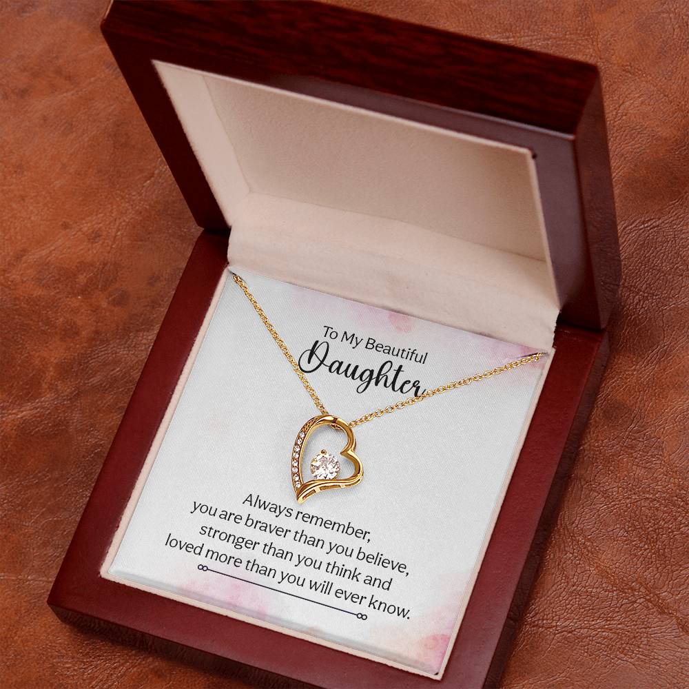 Forever Love Necklace - Best Necklace Gift For Daughter in 2024