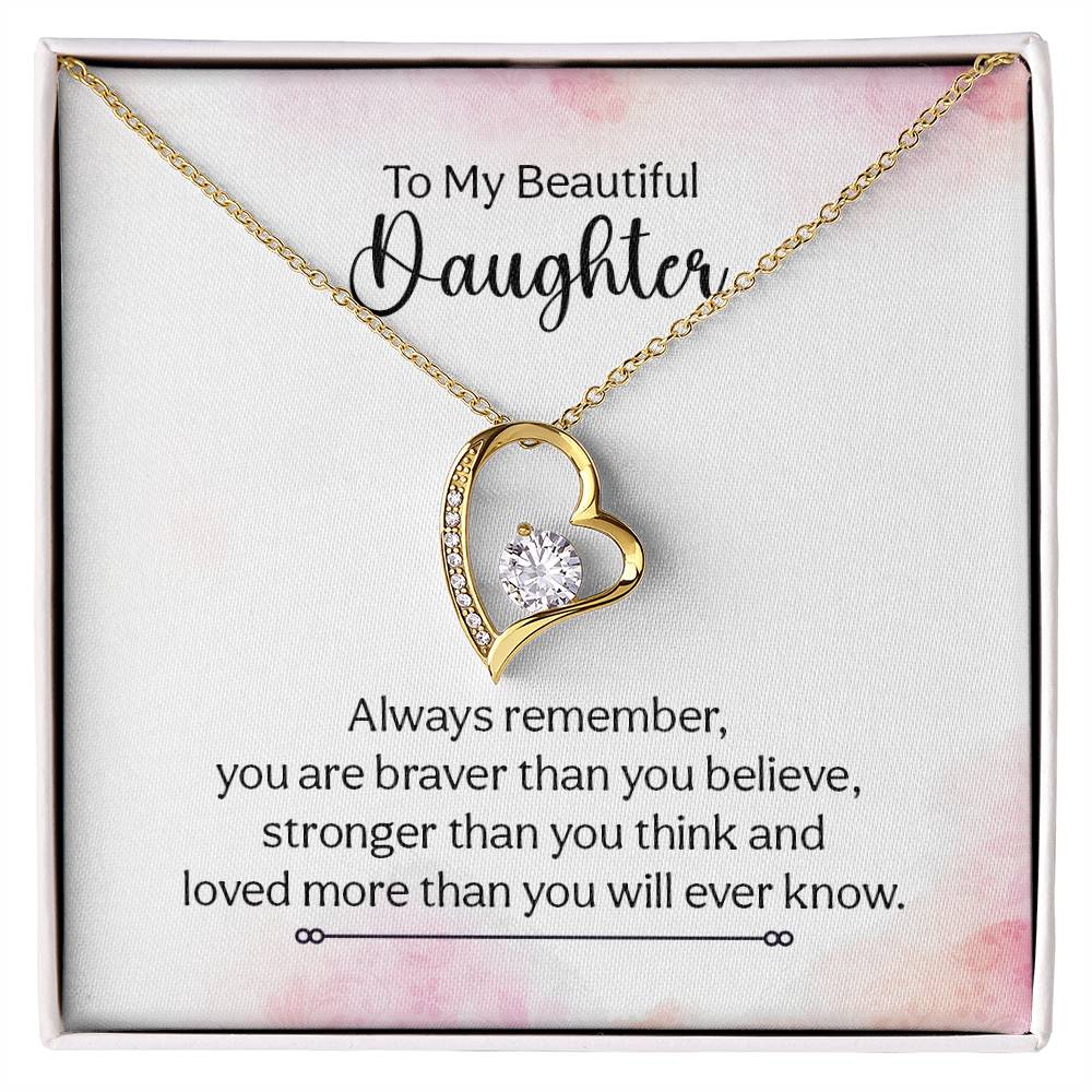 Forever Love Necklace - Best Necklace Gift For Daughter in 2024