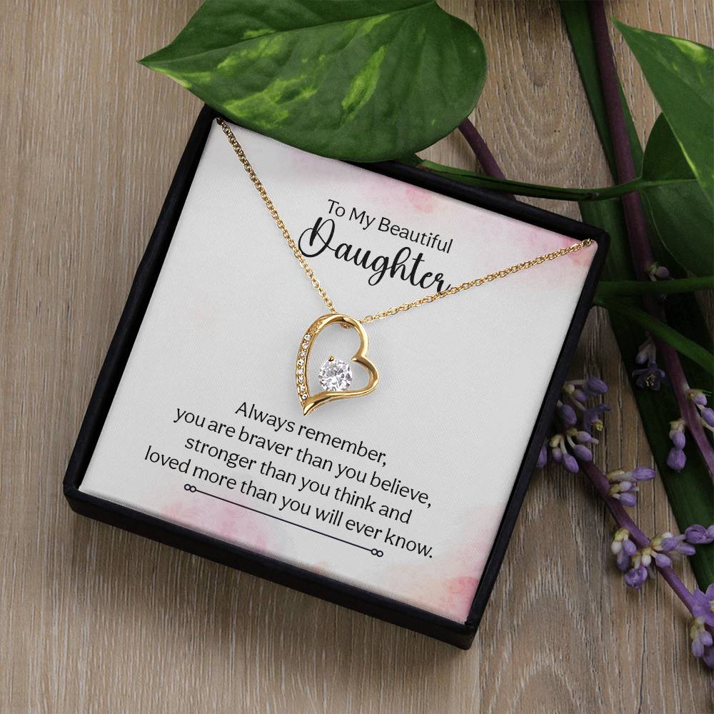 Forever Love Necklace - Best Necklace Gift For Daughter in 2024