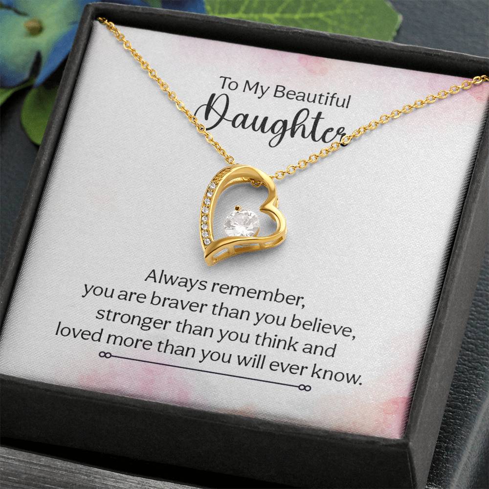 Forever Love Necklace - Best Necklace Gift For Daughter in 2024